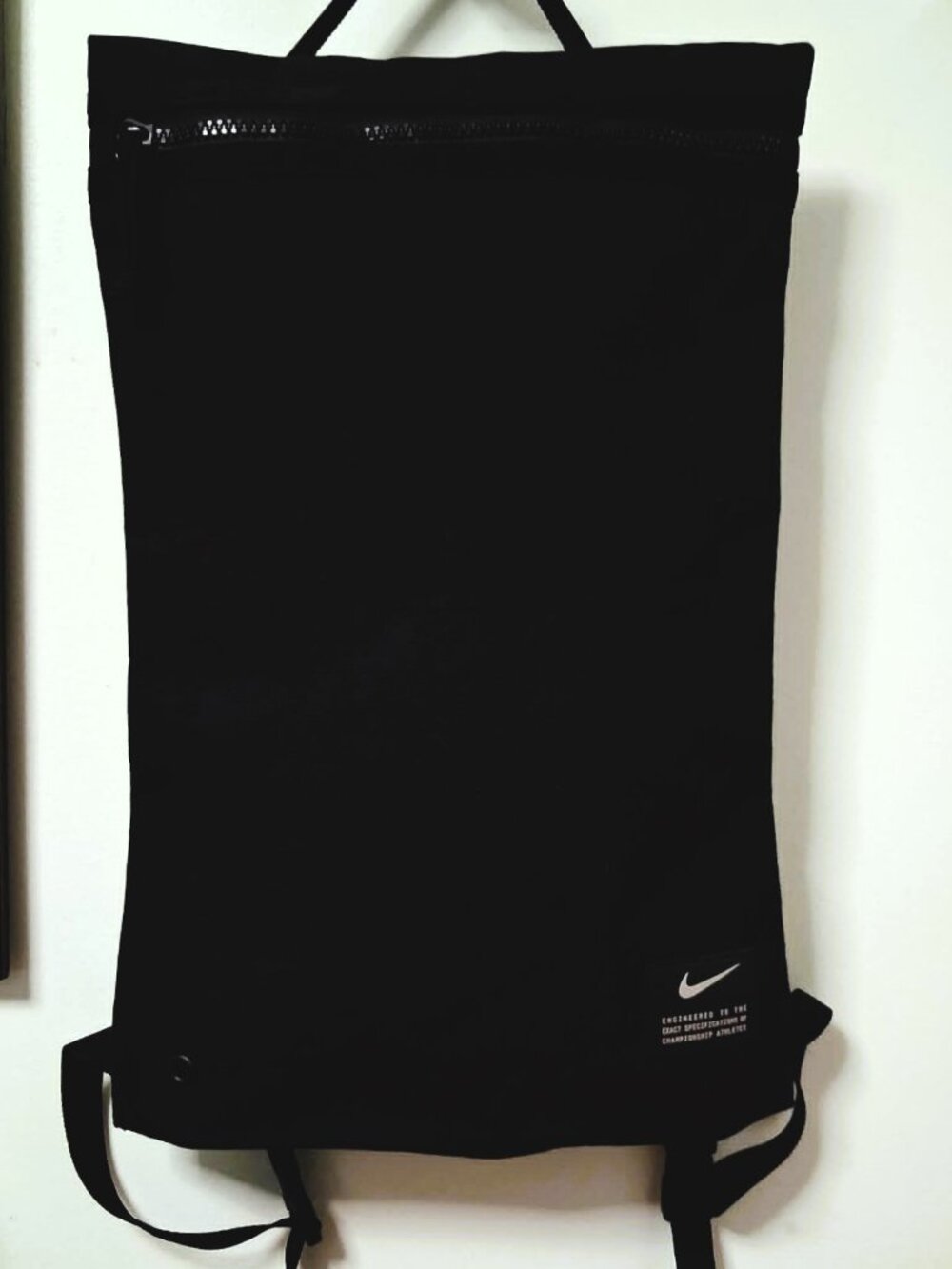 NWOT Nike Utility Training Gym Sack Backpack Heavy Duty 17L Zip Bag CQ9455